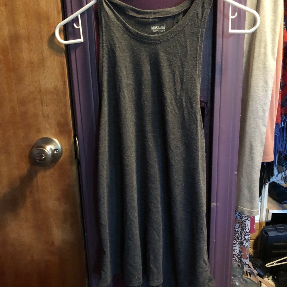 Open back tank